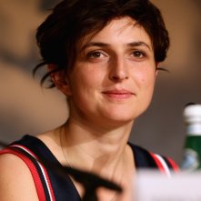Alice Rohrwacher al Festival di Cannes 2014 per presentare il suo Le meraviglie