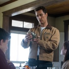 Interstellar: il protagonista Matthew McConaughey in una scena del film