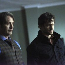 Hannibal: Mads Mikkelsen con Hugh Dancy nell'episodio Tome-wan