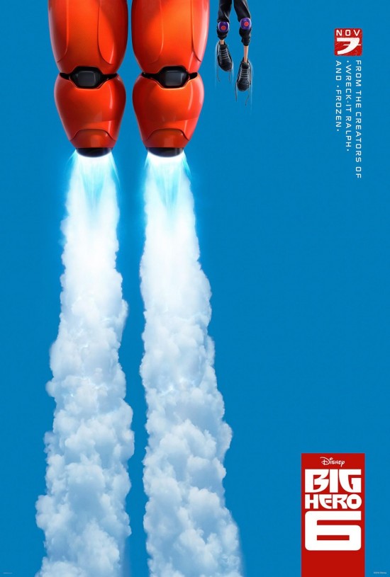 Big Hero 6 Poster 550X815