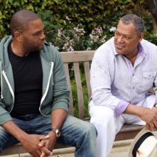 Black-ish: Laurence Fishburne in una scena