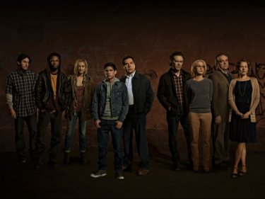 American Crime: il cast in un'immagine promozionale