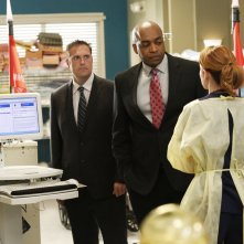 Grey's Anatomy: Sarah Drew e Rick Worthy nell'episodio Fear (of the Unknown)