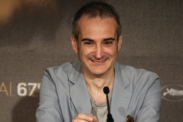 Clouds of Sils Maria: Olivier Assayas durante la conferenza stampa di Cannes 2014