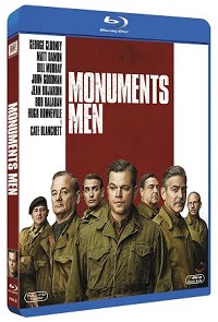 La cover del blu-ray di Monuments Men