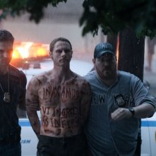 Liberaci dal male: Eric Bana con Sean Harris e Mike Houston in una scena del film