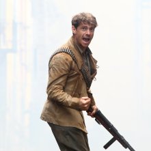 A testa alta: Giorgio Pasotti in una scena della fiction