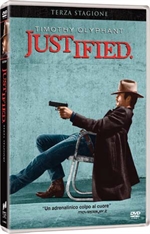 La cover del DVD di Justified - Stagione 3