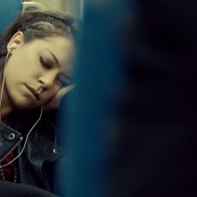 Orphan Black: Tatiana Maslany in una scena del pilot