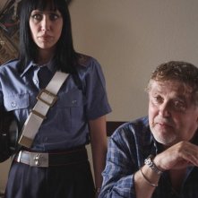 Quando si muore... si muore: Maurizio Mattioli con Francesca Sanapo in una scena del film