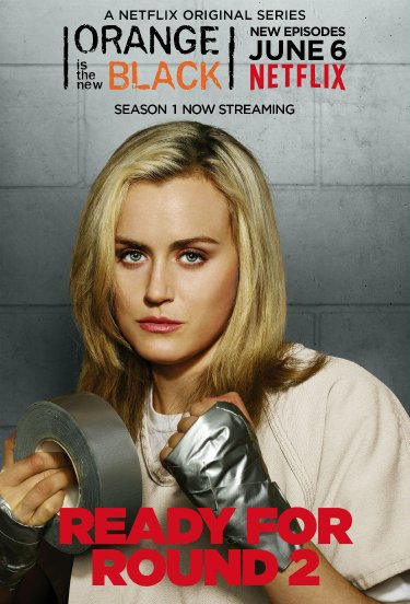 Orange Is the New Black: character poster per Taylor Schilling