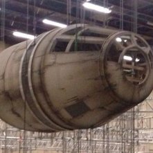 Millennium Falcon Star Wars Spoiler Sneak Peek Behind The Scenes Photos 0113 480W 1