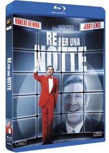 La cover del blu-ray di Re per una notte