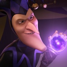 Il magico mondo di Oz: il giullare in una scena del film