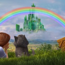 Il magico mondo di Oz: Dorothy con il suo cagnolino Toto in una scena del film