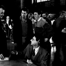 i Ghostbusters sul set con Reitman