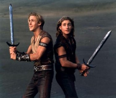 Young Hercules: Ryan Gosling e Dean O'Gorman in una scena