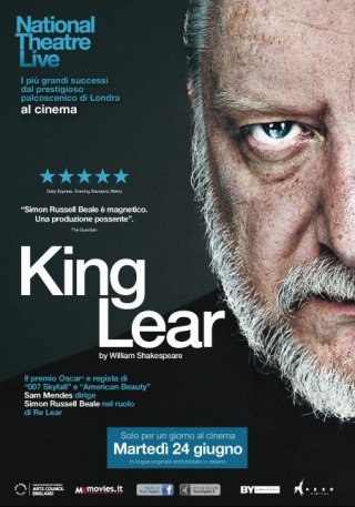King Lear: la locandina dell'evento del Nation Theatre