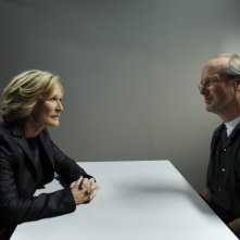 Damages: Glenn Close e William Hurt in una scena della seconda stagione
