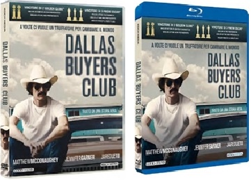 le cover homevideo di Dallas Buyers Club