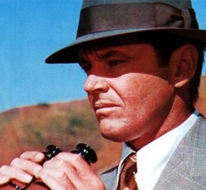 Chinatown: Jack Nicholson in una scena del film