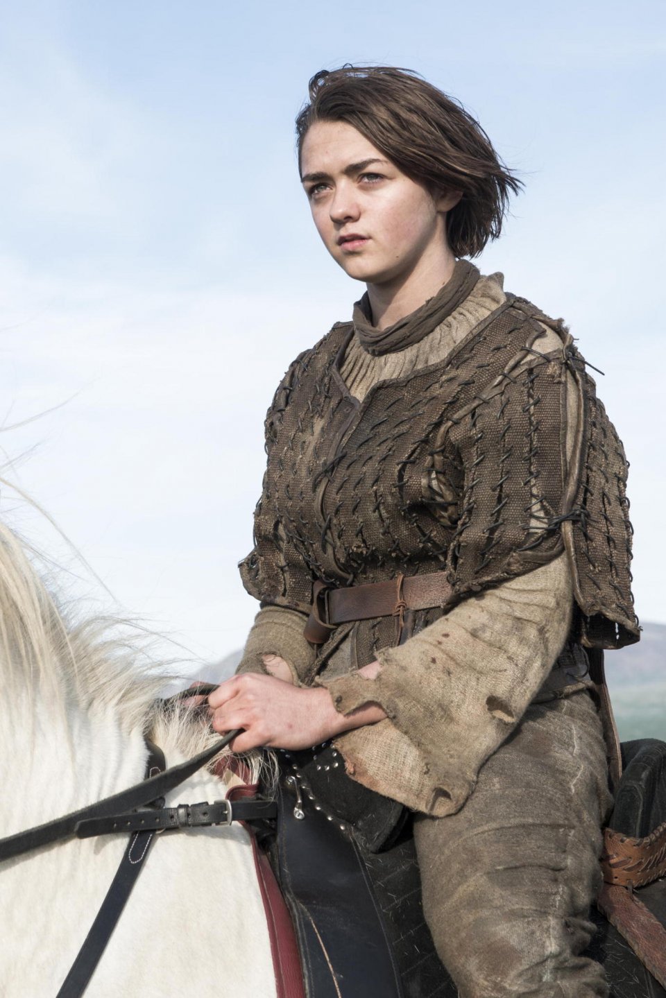 Il trono di spade: una scena con Maisie Williams nell'episodio The Children