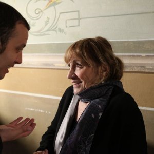 Tutte le storie di Piera: Peter Marcias e Piera Degli Esposti in una scena del documentario