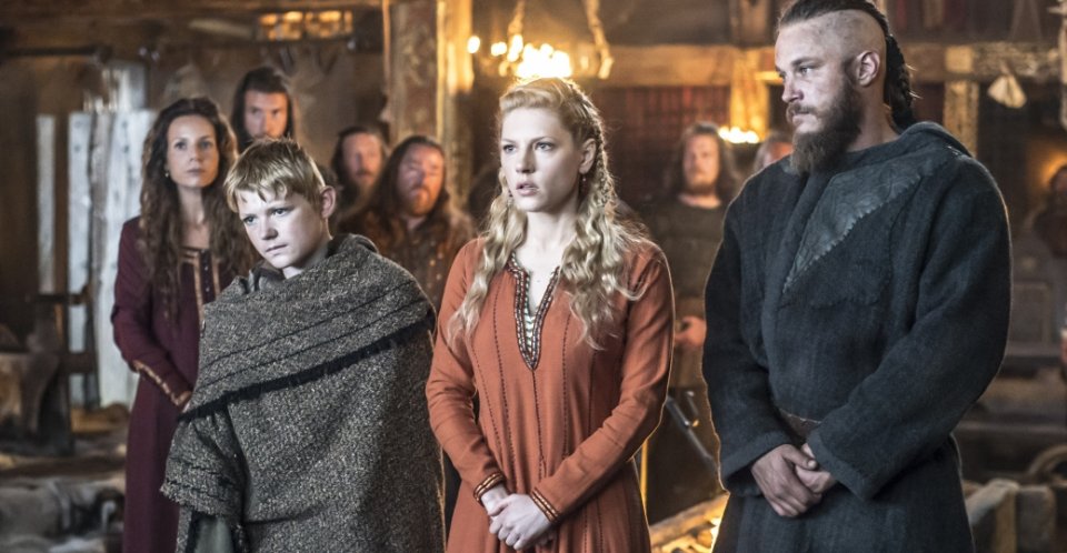 Vikings: Katheryn Winnick, Travis Fimmel, Nathan O'Toole nell'episodio Brother's War