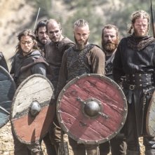 Vikings: una scena di battaglia nell'episodio Brother's War