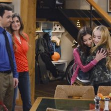 Girl Meets World: Ben Savage, Rowan Blanchard, Sabrina Carpenter nel pilot