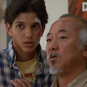 Karate Kid, una scena del film di John G. Avildsen