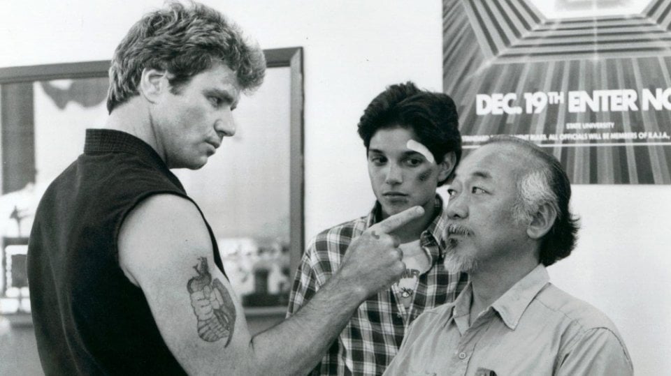 Karate Kid, una immagine del film di John G. Avildsen