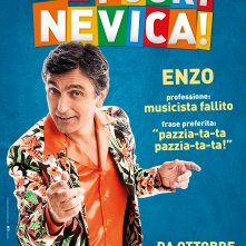...E fuori nevica!: il character poster di Enzo (Vincenzo Salemme)