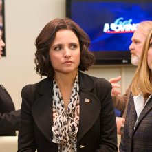 Veep: Julia Louis-Dreyfus e Anna Chlumsky nell'episodio Baseball