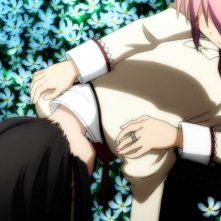 Una scena tratta dal film animato Madoka Magica – The Movie: la storia della ribellione