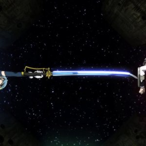 Una scena di Madoka Magica – The Movie: la storia della ribellione