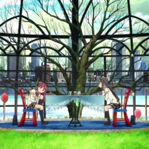 Madoka Magica – The Movie: la storia della ribellione, una scena tratta dal film