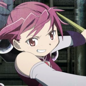 Un'immagine tratta da Madoka Magica – The Movie: la storia della ribellione