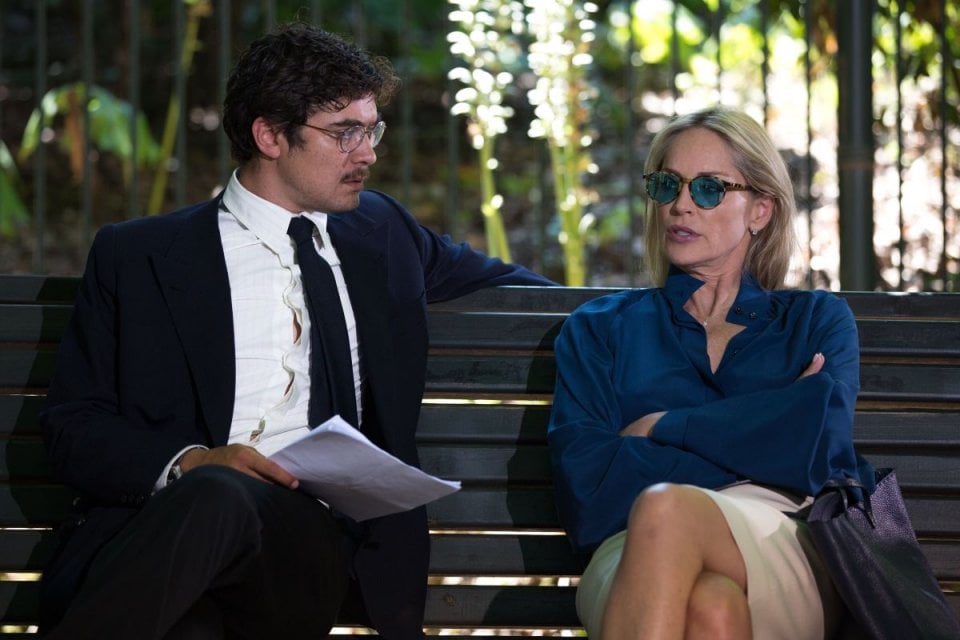 Un ragazzo d'oro: Riccardo Scamarcio con Sharon Stone in un momento del film