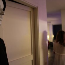 Una paurosa scena del film horror