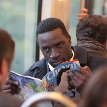 Omar Sy in una scena di Samba