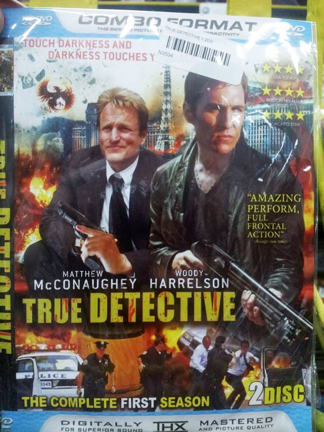True Detective, l'esilarante cover bootleg del DVD