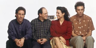 Seinfeld: il cast in una foto promozionale