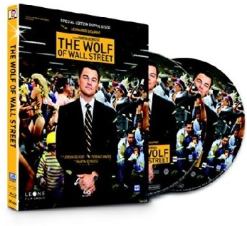 La cover della Steelbook di The Wolf of Wall Street