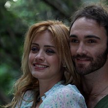 L'estate sta finendo: Nathalie Rapti Gomez e Stefano Fardelli in una scena del film