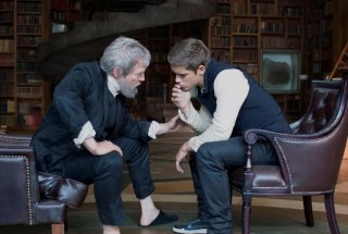 The Giver - Il mondo di Jonas: Jeff Bridges istruisce Brenton Thwaites