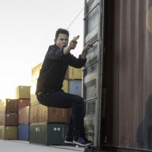 22 Jump Street: Channing Tatum in una scena d'azione del film