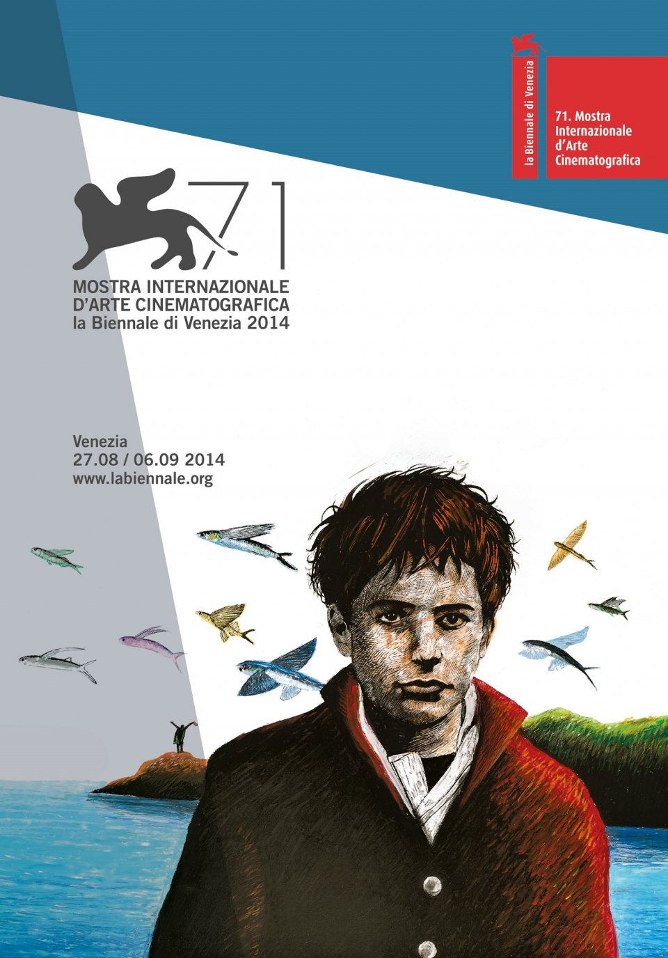 Venezia 2014: il manifesto ufficiale della 71. Mostra di Venezia