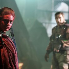 2047 - Sights of Death: Neva Leoni e Stephen Baldwin in una scena del film