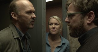 Zach Galifianakis, Naomi Watts e Michael Keaton in Birdman